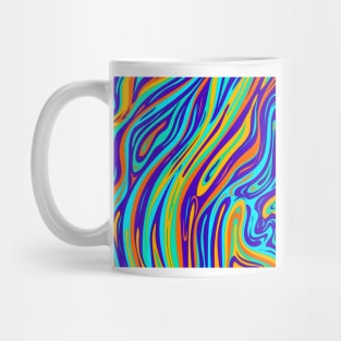 Violet and Coral Pink Inkscape Mug